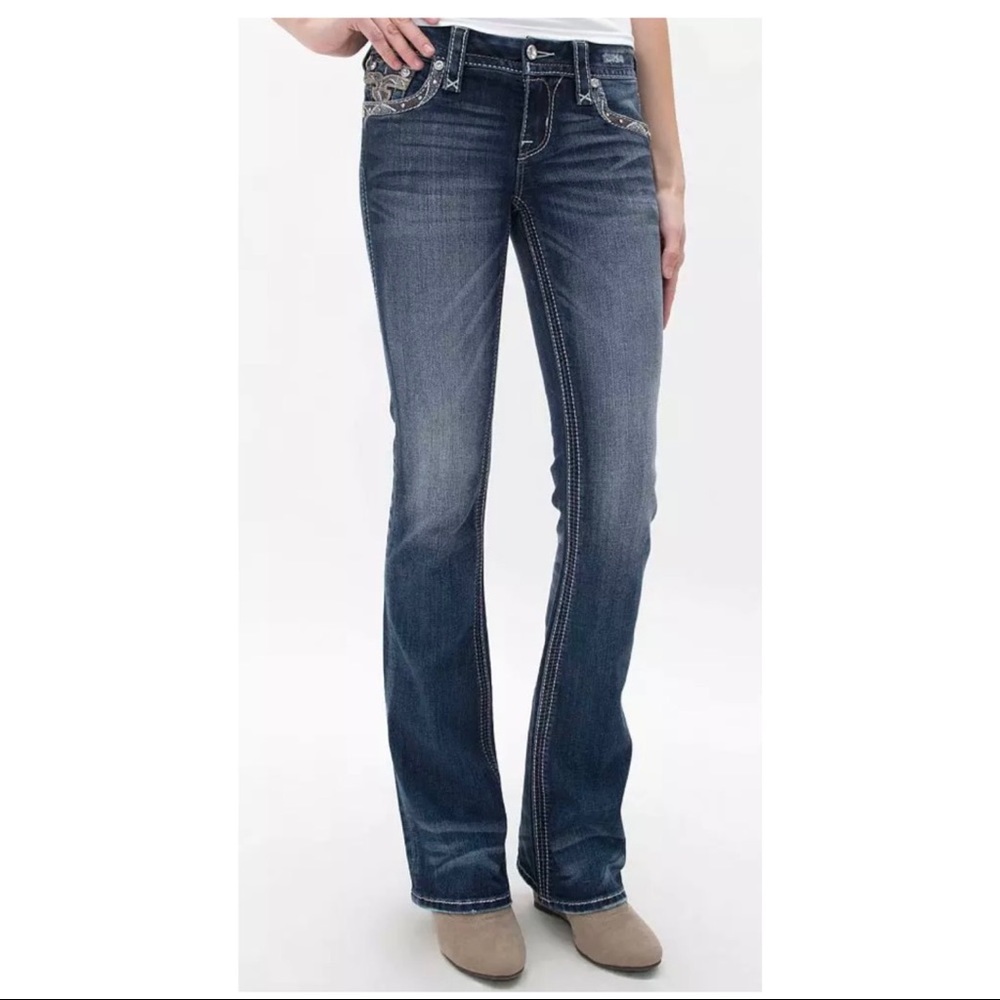 Rock Revival Sapphire Boot Stretch Jeans Size 28
